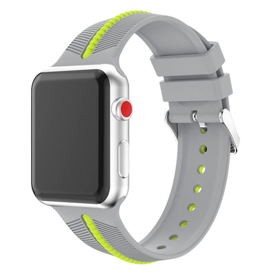 Pulsera Deportiva de Silicona con Diseño de Flecha Bicolor - Image 20