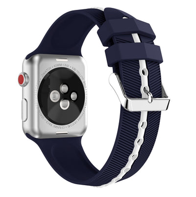 Pulsera Deportiva de Silicona con Diseño de Flecha Bicolor - Image 24