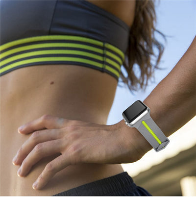 Pulsera Deportiva de Silicona con Diseño de Flecha Bicolor - Image 27