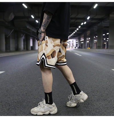 Shorts de Playa con Estampado Floral - Image 9