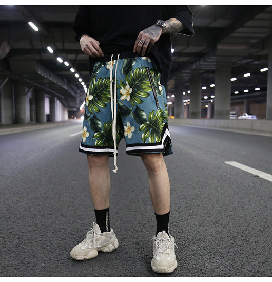 Shorts de Playa con Estampado Floral - Image 12