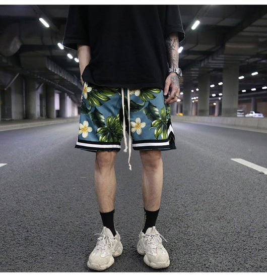 Shorts de Playa con Estampado Floral - Image 13
