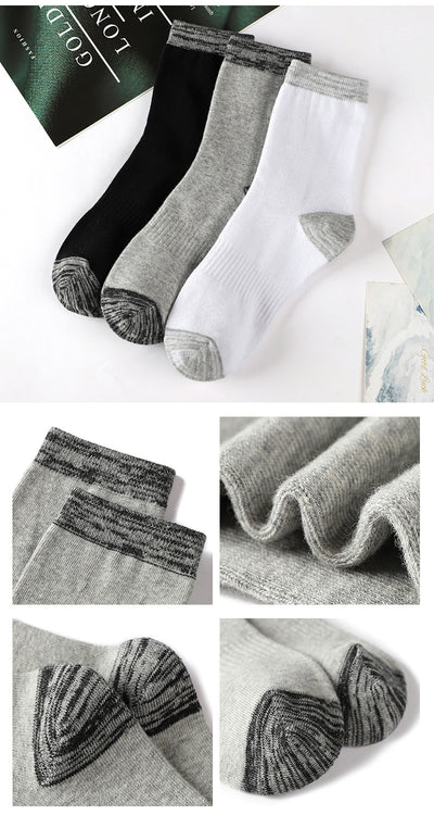 Calcetines Deportivos de Algodón Absorbentes para Correr en Otoño e Invierno - Image 18