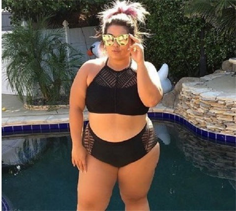 Bikini Dividido de Talle Alto - Image 9