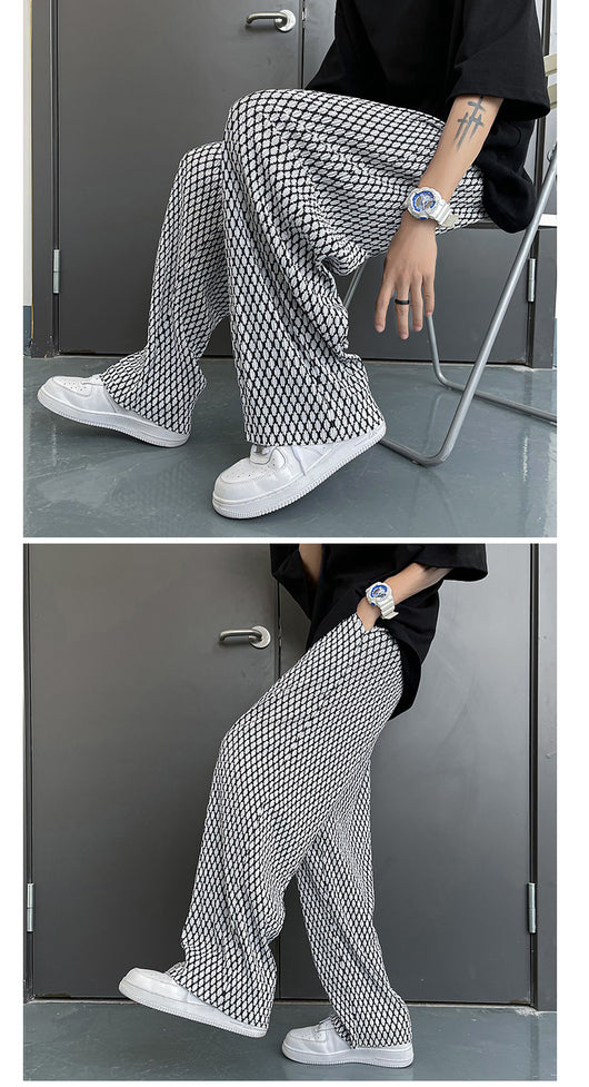 Pantalones Holgados Estilo Americano Clásico para Hombre con Caída Perfecta - Image 9