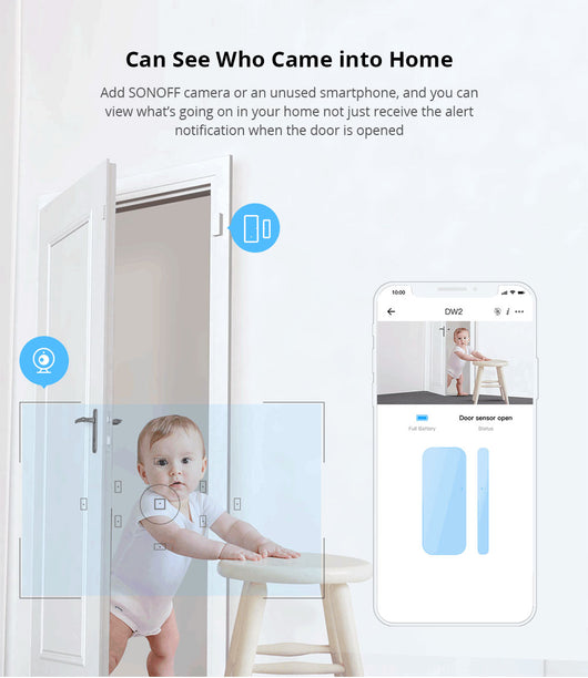 Sensor Inalámbrico de Puertas y Ventanas WiFi Independiente - Image 11