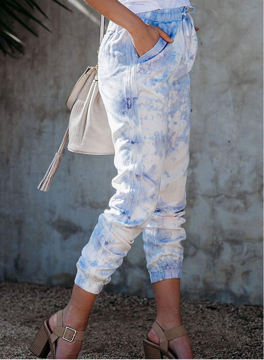 Pantalones Joggers de Trabajo Slim Fit con Estampado Degradado para Mujer - Image 15