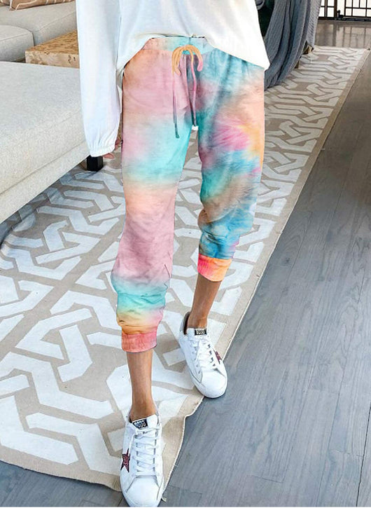 Pantalones Joggers de Trabajo Slim Fit con Estampado Degradado para Mujer - Image 17