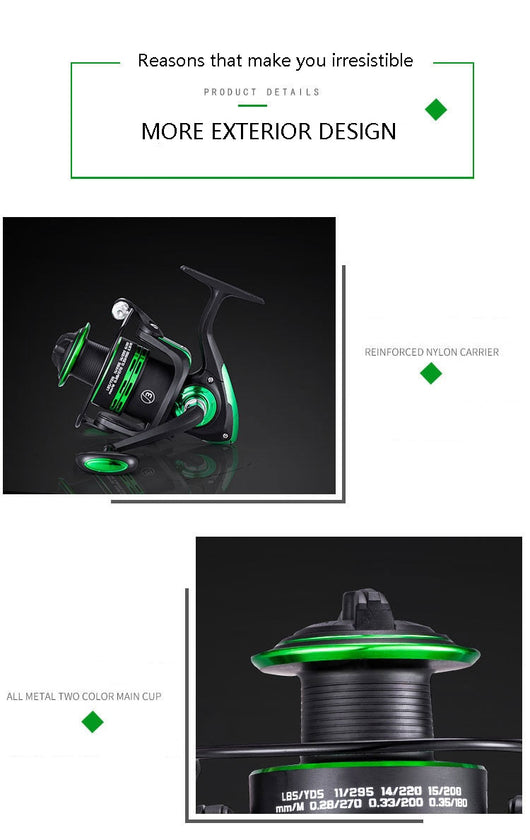 Carrete Metálico Hunting King - Image 15