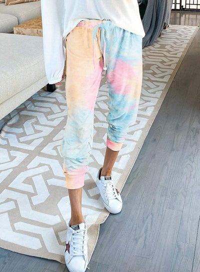 Pantalones Joggers de Trabajo Slim Fit con Estampado Degradado para Mujer - Image 18