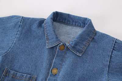 Chamarra de Mezclilla Estampada para Niños y Niñas - Image 11