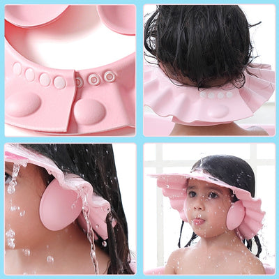 Gorro de Baño Protector Impermeable para Bebés y Niños - Image 8