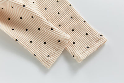 Conjunto de Tres Piezas Bebé Lunares - Mameluco Cómodo y Elegante - Image 14