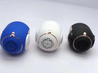 Parlante Bluetooth Inalámbrico Dorado en Forma de Huevo - Image 8