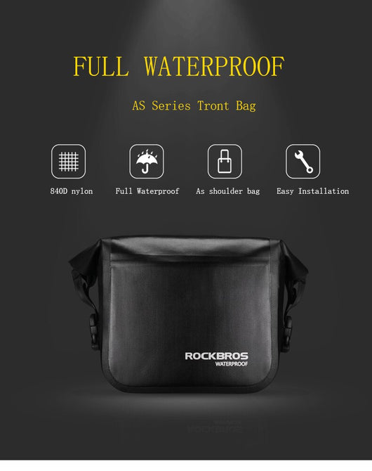 Bolsa Frontal para Bicicleta de Montaña y Bicicleta Plegable - Image 6