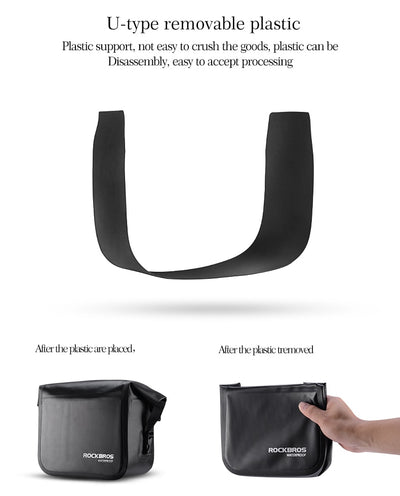 Bolsa Frontal para Bicicleta de Montaña y Bicicleta Plegable - Image 12