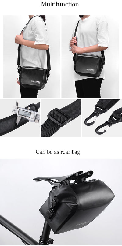 Bolsa Frontal para Bicicleta de Montaña y Bicicleta Plegable - Image 16
