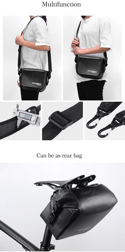 Bolsa Frontal para Bicicleta de Montaña y Bicicleta Plegable - Image 16