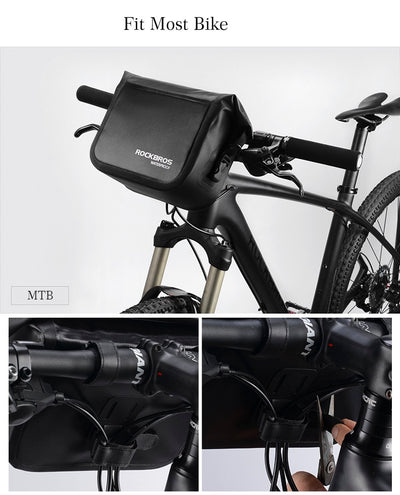 Bolsa Frontal para Bicicleta de Montaña y Bicicleta Plegable - Image 17