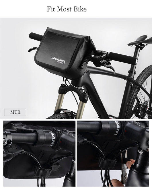 Bolsa Frontal para Bicicleta de Montaña y Bicicleta Plegable - Image 17