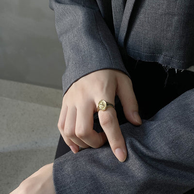 Anillo de Retrato Irregular - Image 12