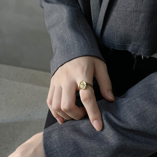 Anillo de Retrato Irregular - Image 12