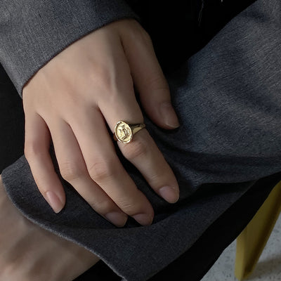 Anillo de Retrato Irregular - Image 13