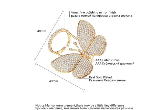 Anillo Ajustable Mariposa - Image 11