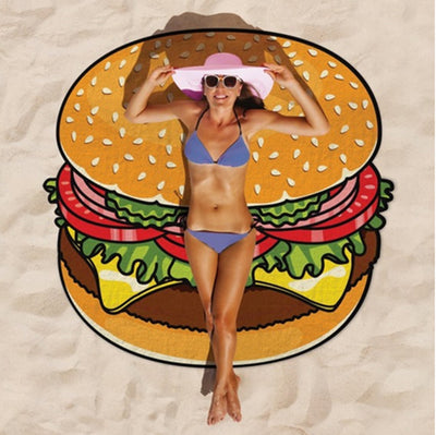 Pareos Estampados: Burger, Donut y Pizza - Image 16