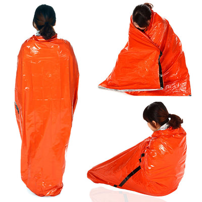 Bolsa de Emergencia Térmica Reutilizable Impermeable para Supervivencia - Image 7