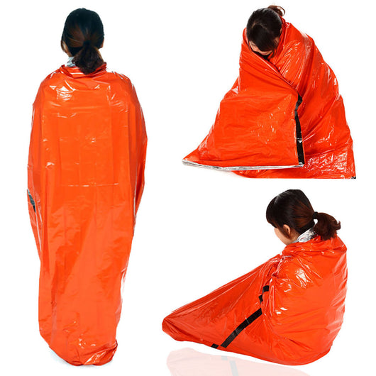 Bolsa de Emergencia Térmica Reutilizable Impermeable para Supervivencia - Image 7