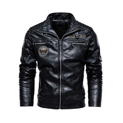 Chaqueta de Cuero Sintético PU para Hombre - Image 16