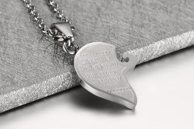 Collar de Pareja Corazones Conectados - Image 10