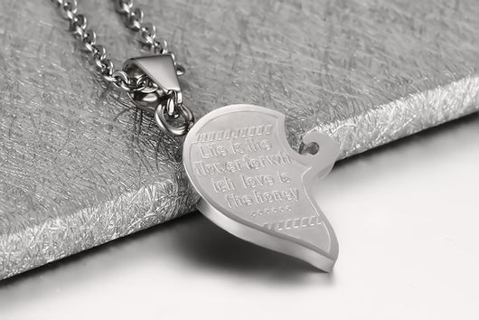 Collar de Pareja Corazones Conectados - Image 10