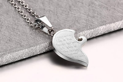 Collar de Pareja Corazones Conectados - Image 13