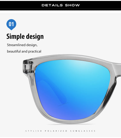 Gafas de Sol Deportivas Polarizadas para Hombre - Serie Película Colorida - Image 14