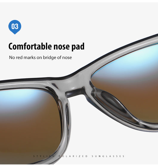 Gafas de Sol Deportivas Polarizadas para Hombre - Serie Película Colorida - Image 16