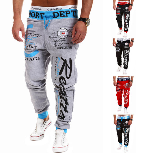 Pantalones deportivos holgados con cordón - Image 3