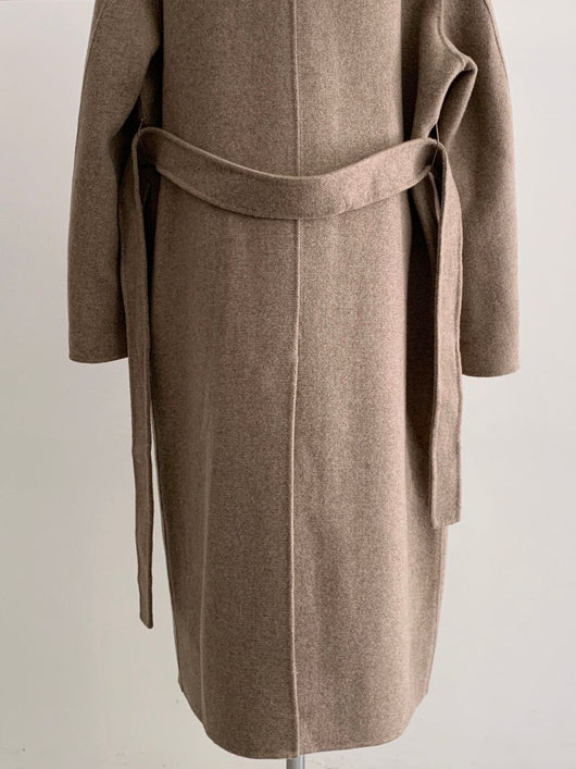 Abrigo de Lana Largo Elegante Doble Botonadura Oversize - Image 21