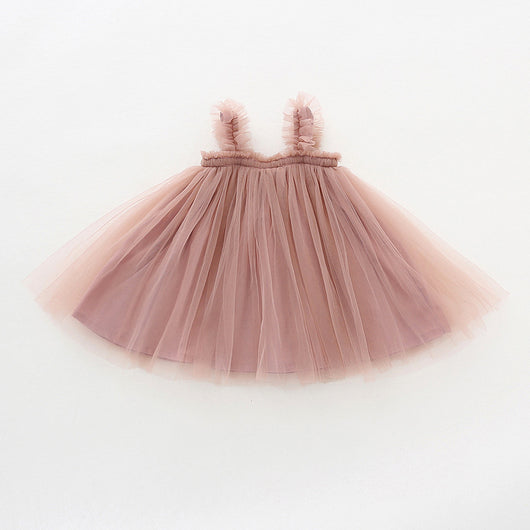 Vestido Tutú Princesa para Bebé con Orejas de Madera y Tul Delicado - Image 7
