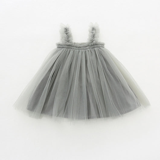 Vestido Tutú Princesa para Bebé con Orejas de Madera y Tul Delicado - Image 8