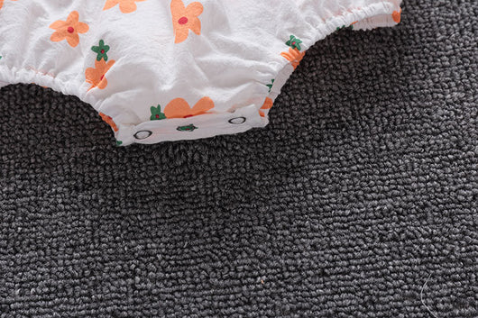 Enterizo Estampado Floral para Bebé - Romper Cómodo de Algodón Verano Estilo Coreano - Image 10