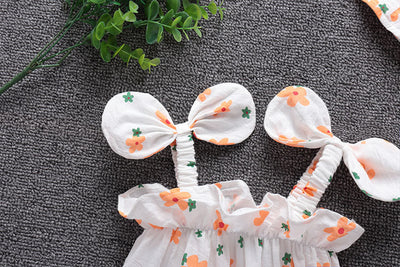 Enterizo Estampado Floral para Bebé - Romper Cómodo de Algodón Verano Estilo Coreano - Image 17