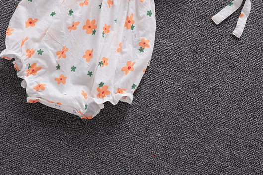 Enterizo Estampado Floral para Bebé - Romper Cómodo de Algodón Verano Estilo Coreano - Image 19