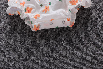 Enterizo Estampado Floral para Bebé - Romper Cómodo de Algodón Verano Estilo Coreano - Image 20