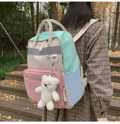 Mochila Universitaria Estilo Soft Girl para Estudiantes - Image 7