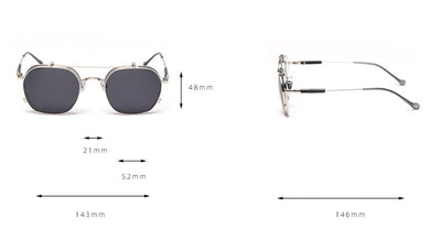 Gafas de Sol Polarizadas Estilo Retro con Protección UV - Image 7