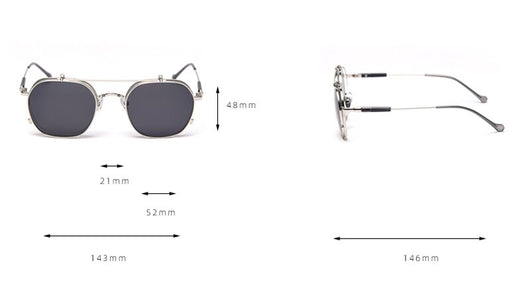 Gafas de Sol Polarizadas Estilo Retro con Protección UV - Image 7