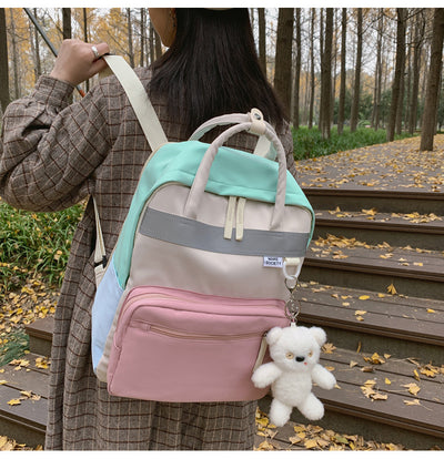 Mochila Universitaria Estilo Soft Girl para Estudiantes - Image 9