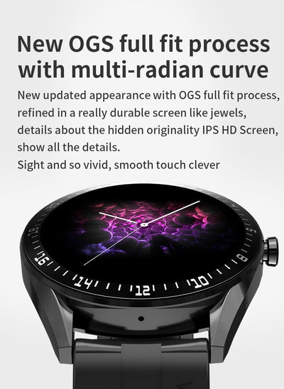 Reloj Inteligente K60 Pantalla Redonda Táctil con Monitor de Frecuencia Cardíaca - Image 8